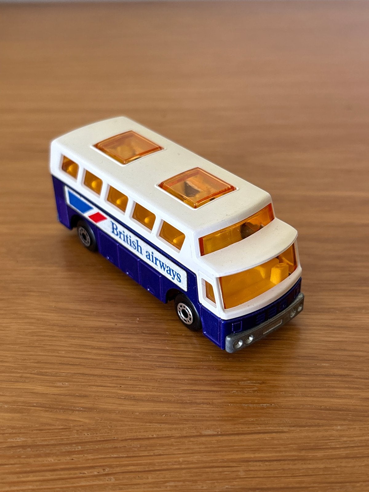 Matchbox Superfast No. 65 British Airways Airport Coach, Ophalen of Verzenden, Gebruikt