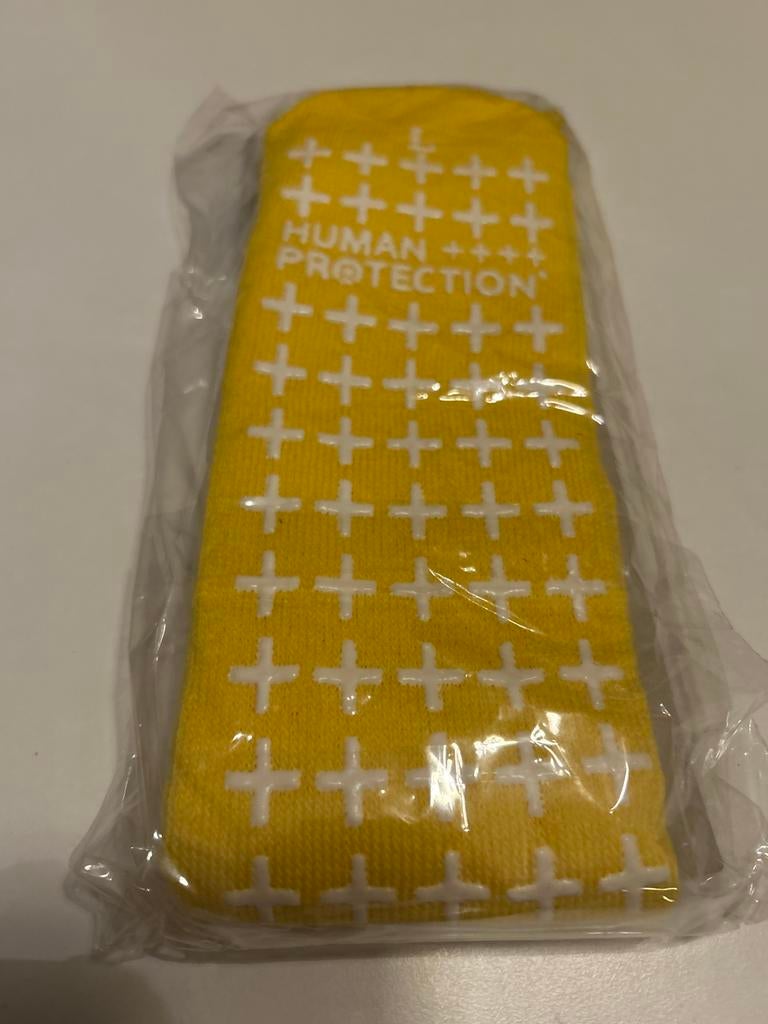 Antislip sokken maat 43-46 nieuw in groen en geel, Nieuw, Overige maten, Groen, Ophalen