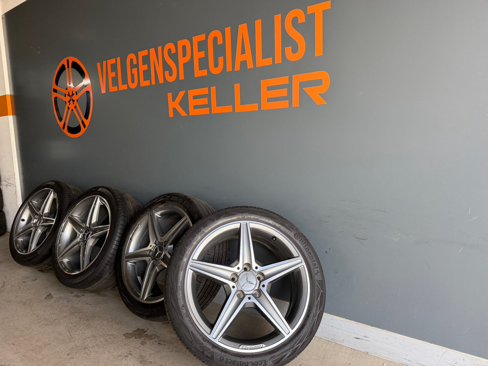 Mercedes C- Klasse 18 incb Amg velgen origineel 5x112 Zomer, Auto-onderdelen, 18 inch, Banden en Velgen, Ophalen of Verzenden