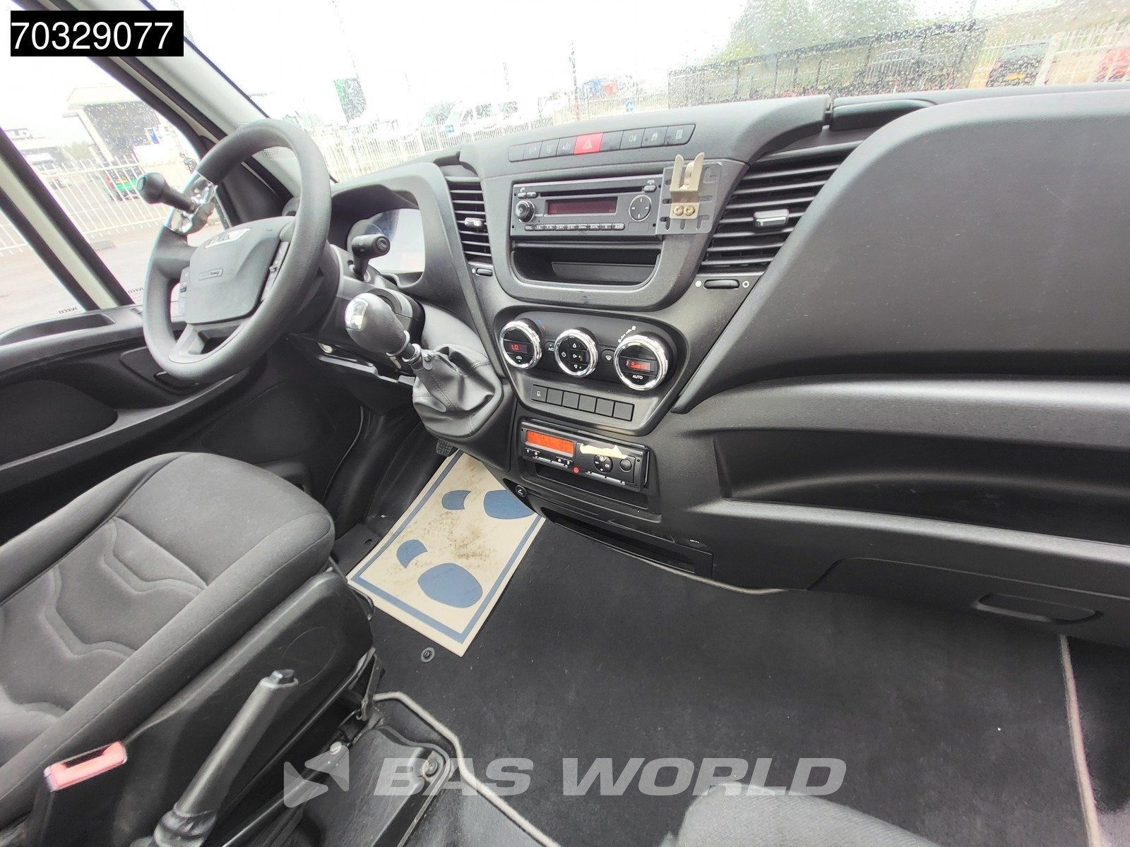 Iveco Daily 40C17 10Tons BE Trekker met Oplegger Schuifzeil, Euro 5, Stof, Gebruikt, Iveco