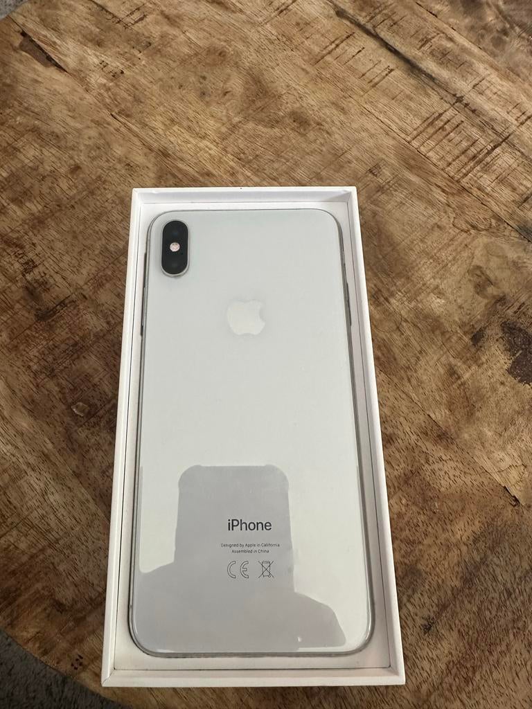Apple iPhone XS Max 64GB Zilver, Telecommunicatie, Mobiele telefoons | Apple iPhone, Zo goed als nieuw, 64 GB, Zonder abonnement