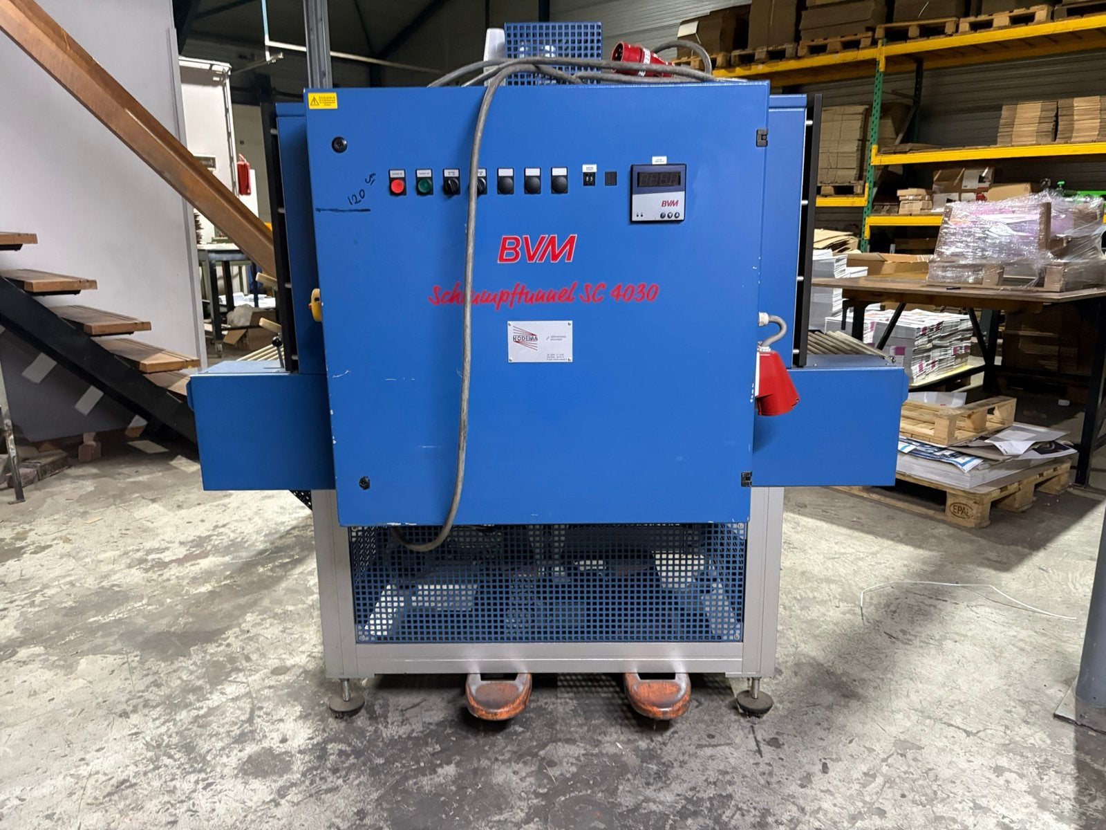 BVM Schrumpftunnel SC4030 (2005) | Professionele Krimptunnel, Ophalen