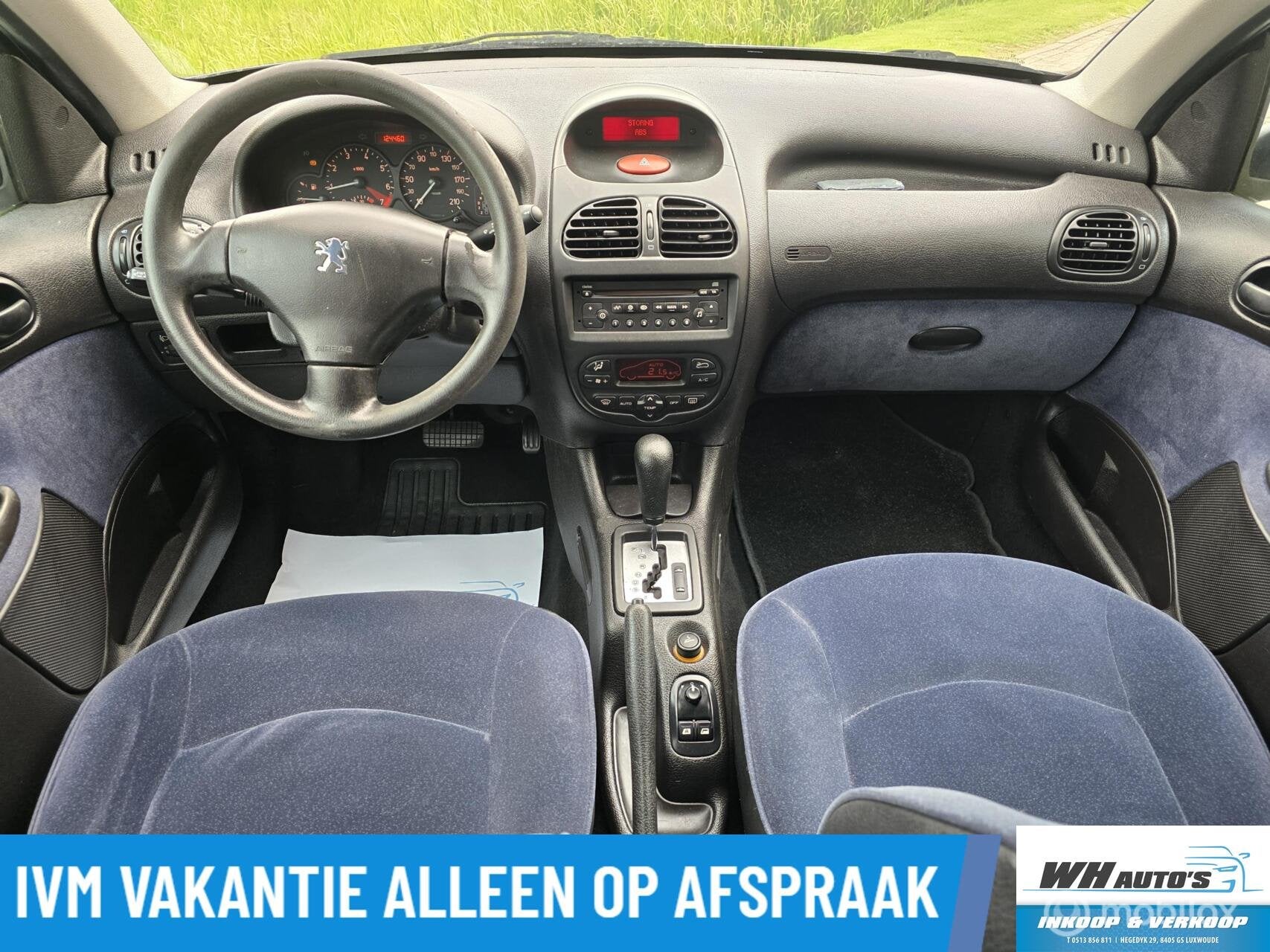 Peugeot 206 1.6-16V Gentry nette auto!, Auto's, Elektrische ramen, 4 cilinders, 1039 kg, Bedrijf