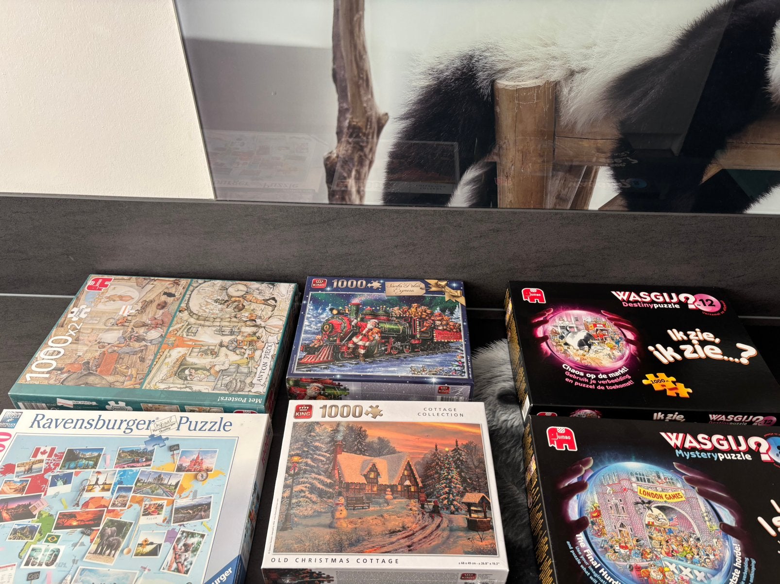 6x puzzels, Hobby en Vrije tijd, Denksport en Puzzels, Ophalen of Verzenden, 500 t/m 1500 stukjes, Zo goed als nieuw