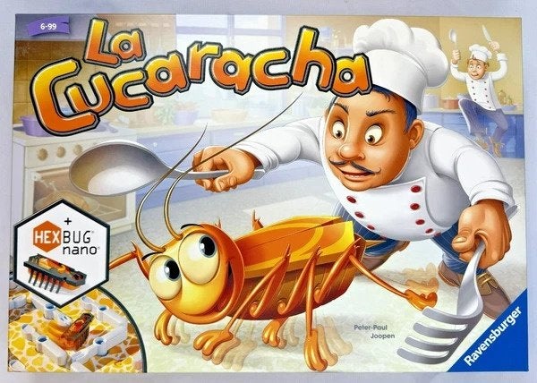 Ravensburger La Cucaracha Kakkerlakken Bordspel HEXBUG Nano, Coolsingel 104, 3011 AG Rotterdam, Netherlands, Verzenden, Een of twee spelers