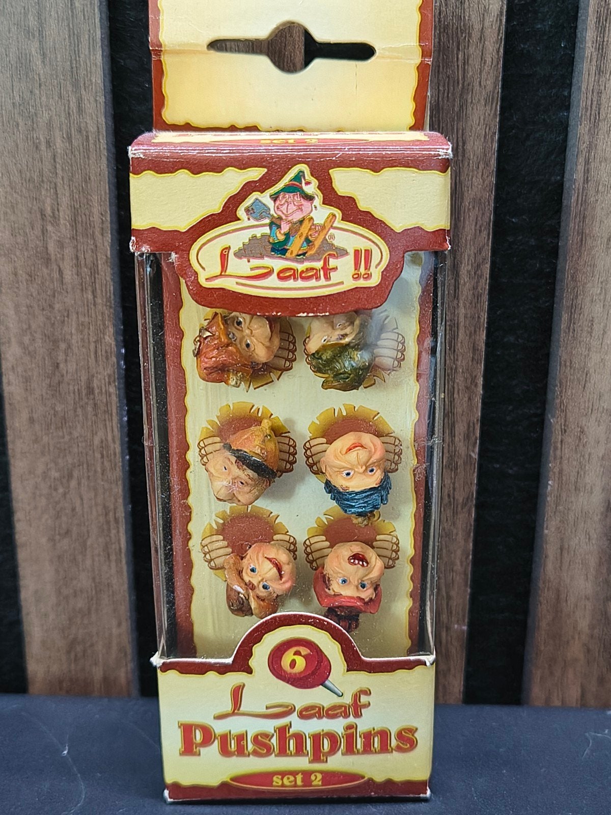 Laaf Pushpins Set 2 - 6 stuks, Verzamelen, Ophalen of Verzenden, Nieuw