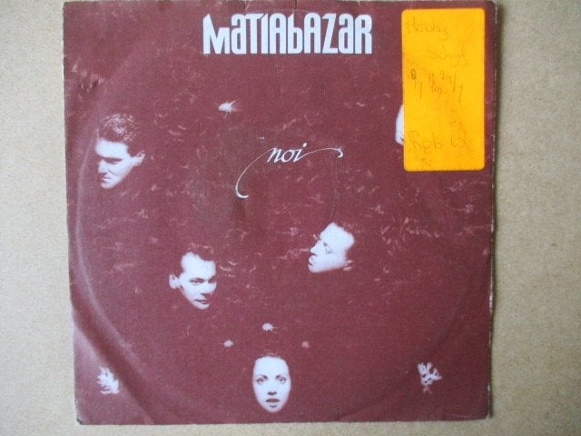 s3362 matia bazar - noi, Ophalen, Gebruikt, Overige genres, 7 inch