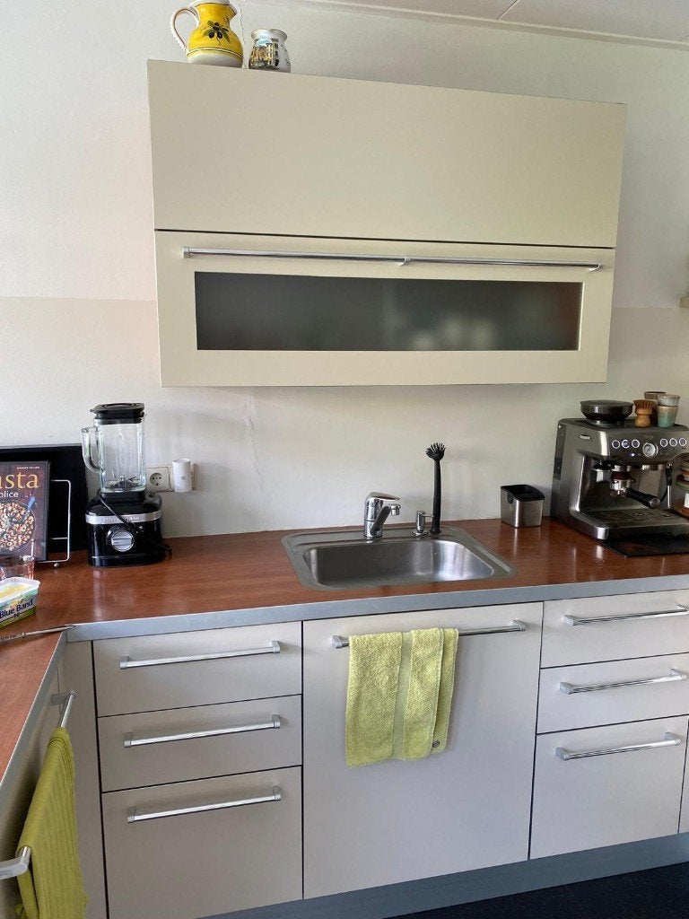 Italiaanse U vormige keuken, Huis en Inrichting, Ophalen, U-keuken, Zo goed als nieuw, Hout