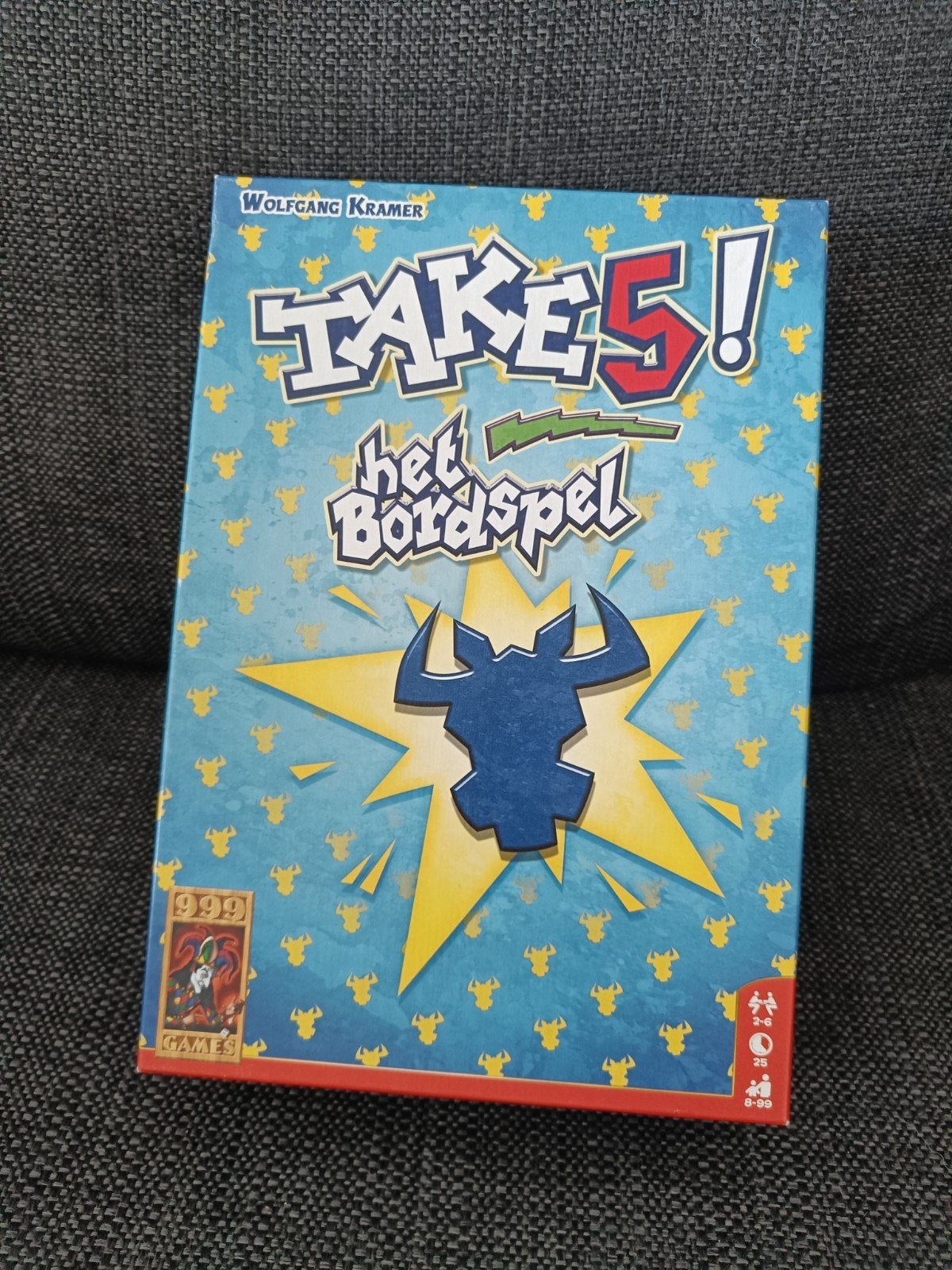 TAKE 5! het Bordspel - Populaire klassieker, Vijf spelers of meer, Ophalen of Verzenden, Zo goed als nieuw, 999 Games