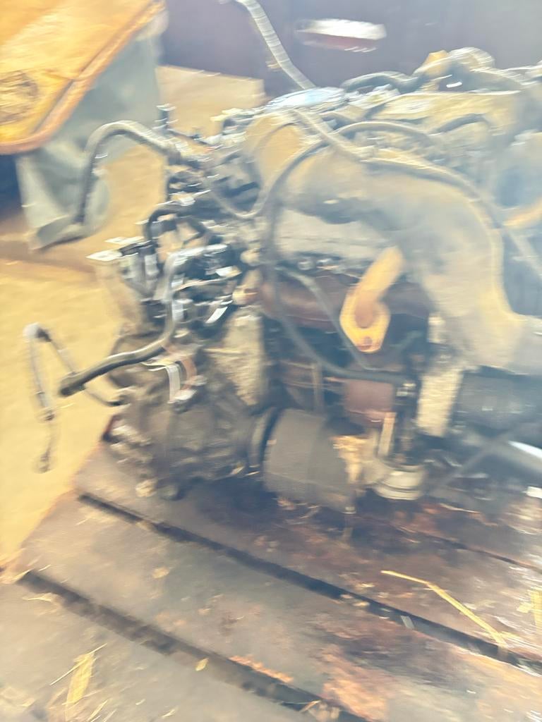 VW Golf 1.9 TD motor met computer, kabelboom, versnellingsba, Auto-onderdelen, Motor en Toebehoren, Volkswagen, Gebruikt, Ophalen