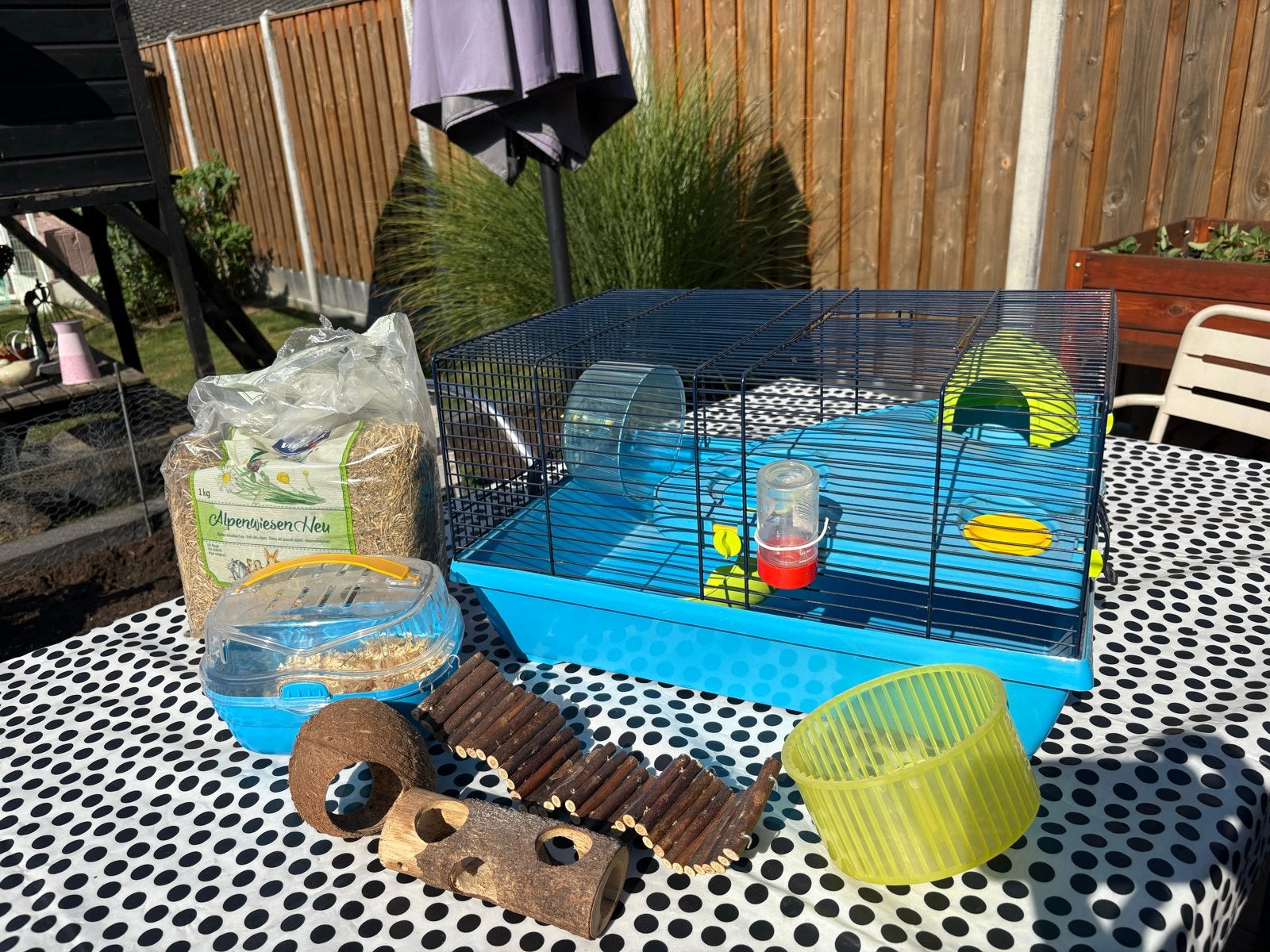 Savic Hamsterkooi incl toebehoren, Kooi, Gebruikt, Minder dan 75 cm, Ophalen
