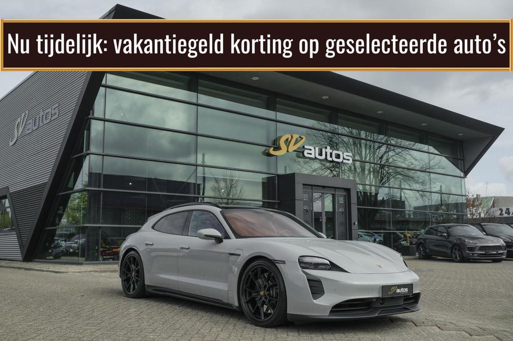 Porsche Taycan Sport Turismo GTS 598pk 93 kWh Panoramadak *S, Automaat, Gebruikt, 93 kWh, Origineel Nederlands