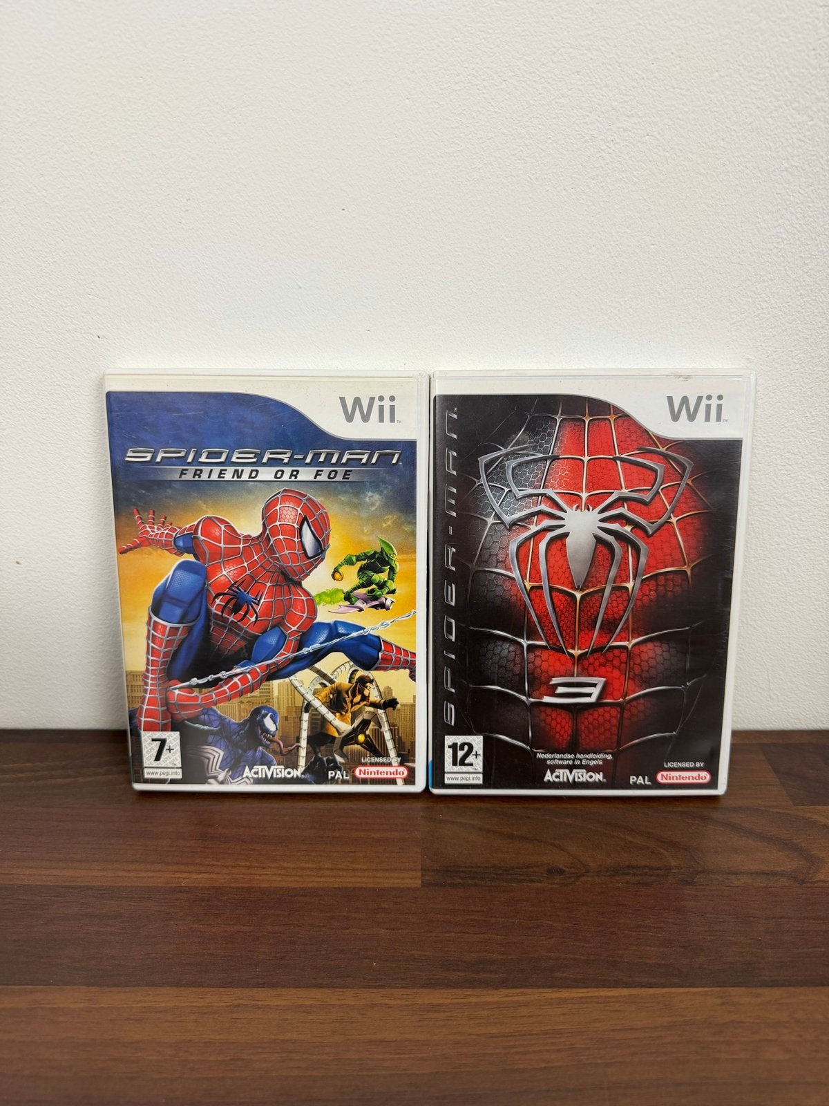 Spider-Man Wii bundel – 2 complete games, Avontuur en Actie, Gebruikt, 1 speler, Ophalen of Verzenden