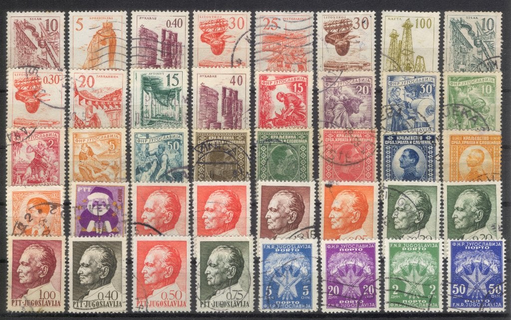 Joegoslavië (1), Postzegels en Munten, Postzegels | Europa | Overig, Verzenden, Joegoslavië, Gestempeld