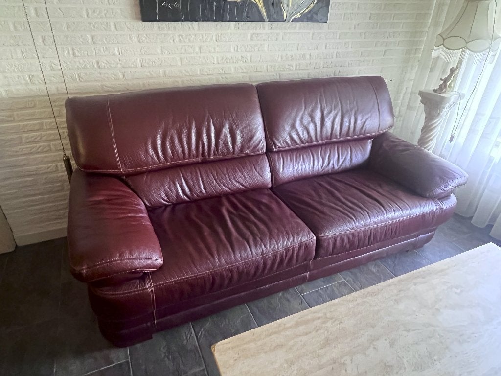 Bankstel 3zits en 2 losse stoelen, Huis en Inrichting, Ophalen, Zo goed als nieuw, 75 tot 100 cm, Overige maten