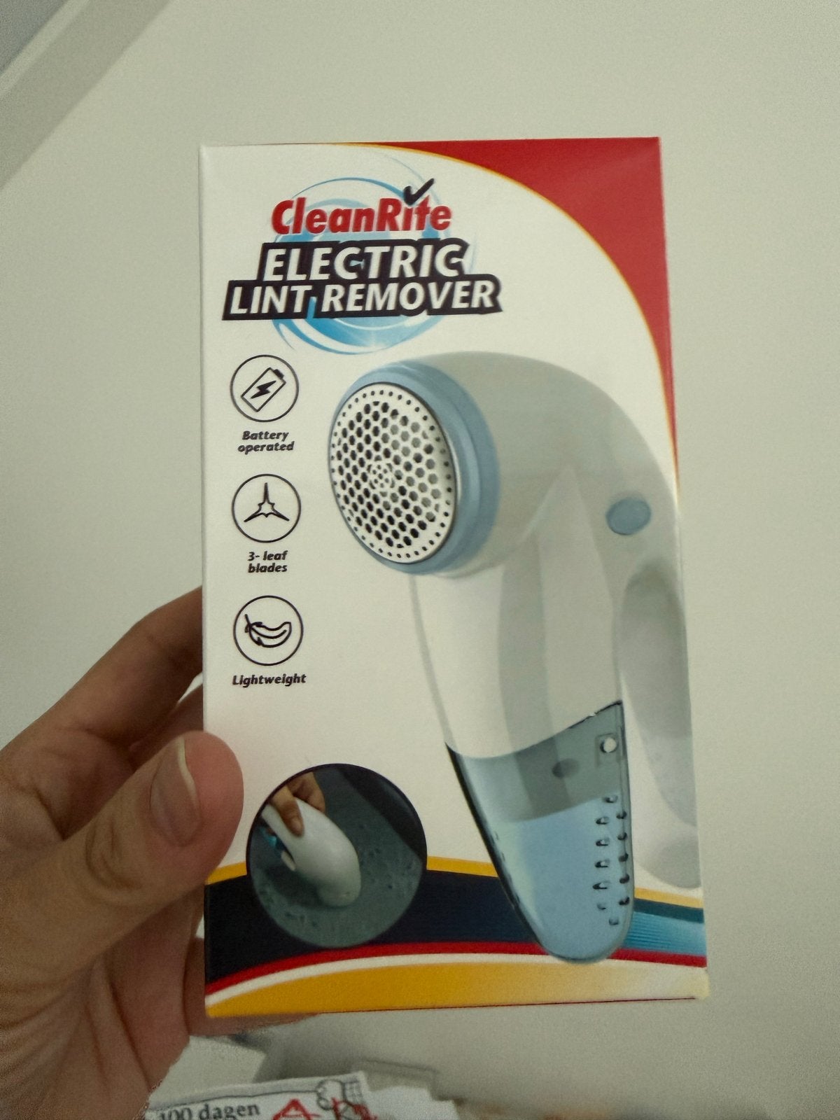 CleanRite Elektrische Pluizenverwijderaar - Nieuw twv €23, Ophalen of Verzenden, Nieuw