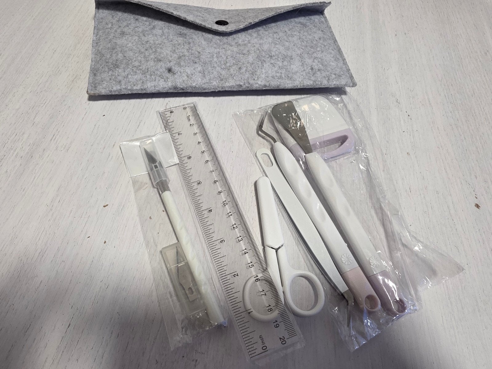 Knutselgereedschap set met etui, Gereedschap of Toebehoren, Nieuw, Ophalen of Verzenden, Kunststof