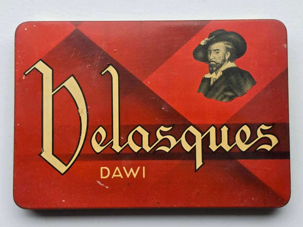 Velasques Dawi sigaren blik, Ophalen of Verzenden, Gebruikt, Overige