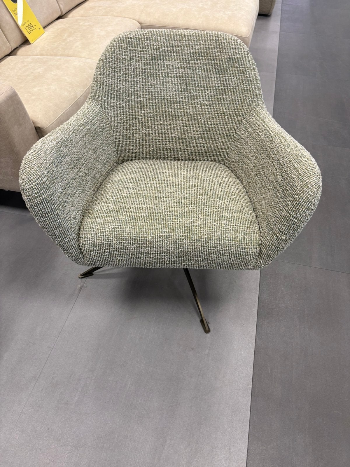 Dyyk fauteuil Limoni, Ophalen, 75 tot 100 cm, Zo goed als nieuw, Stof