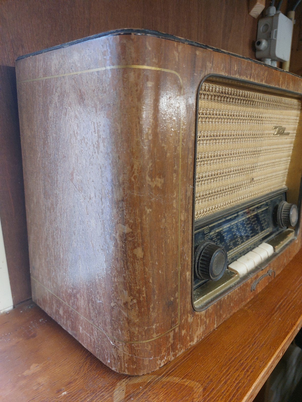 vintage jaren 50 radio Grundig, Ophalen