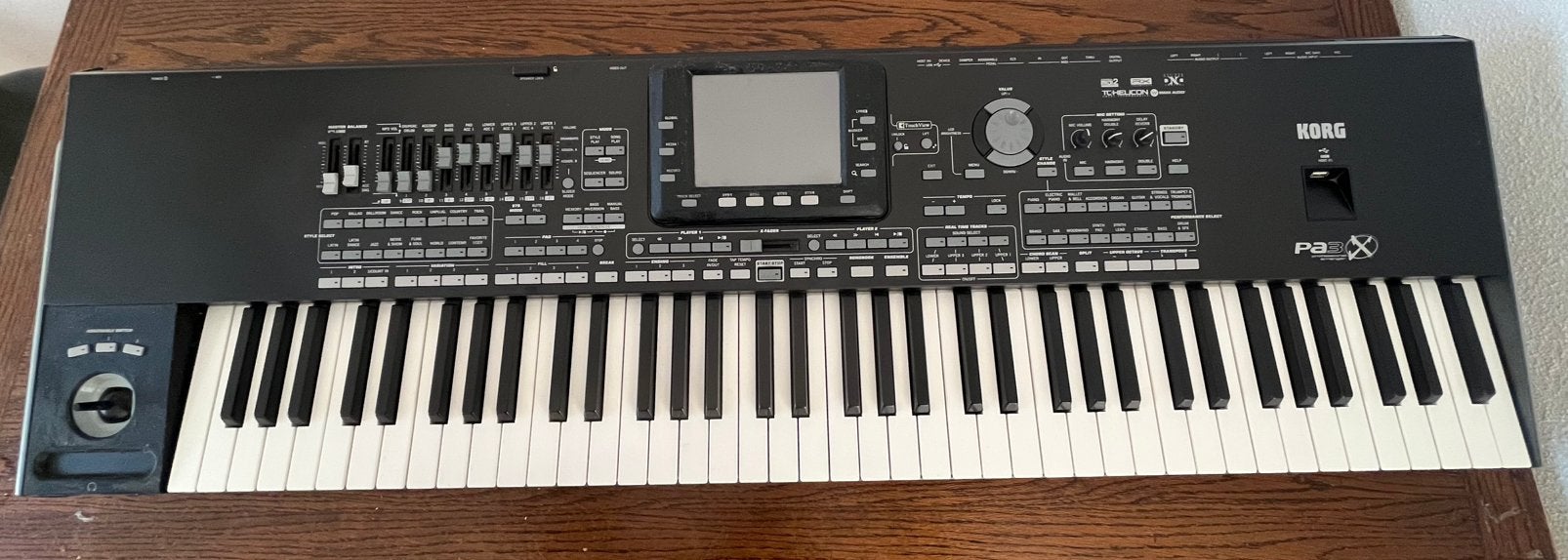 Korg Pa3X 76 toetsen – 256 MB RAM + flightcase, Ophalen, Gebruikt, Korg, Met koffer of flightcase
