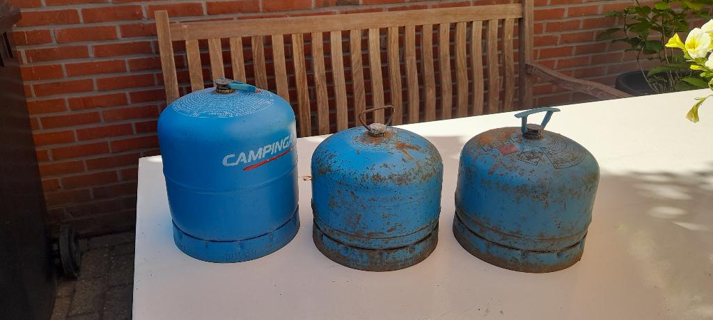 Gampingaz flesjes 907 en 2x 904, Ophalen