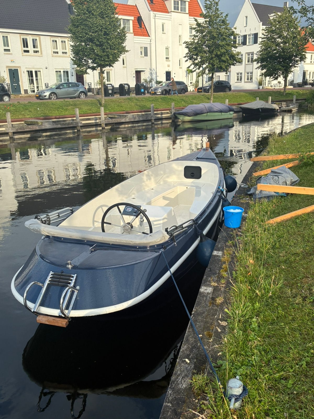 Mooie notaris sloep van polyester 33pk sole snel varend, Ophalen, Overige typen, Binnenboordmotor, 33 pk