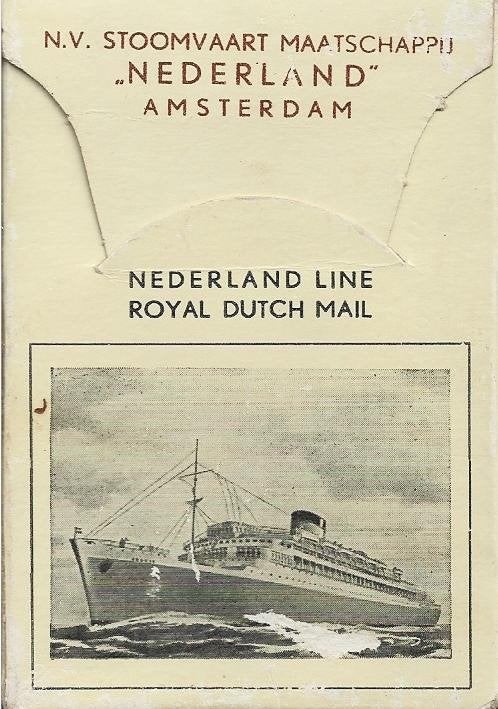 Stoomvaart Maatschappij Amsterdam speelkaarten / jokers, Ophalen of Verzenden, Gebruikt, Speelkaart(en)