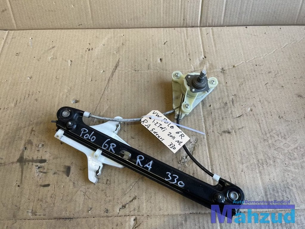 VW POLO 6R RA Rechts achter raammechaniek 5 deur 2009-2017, Auto-onderdelen, Gebruikt, Volkswagen, Volkswagen AG, Berliner Ring 2
38440  Wolfsburg, DE