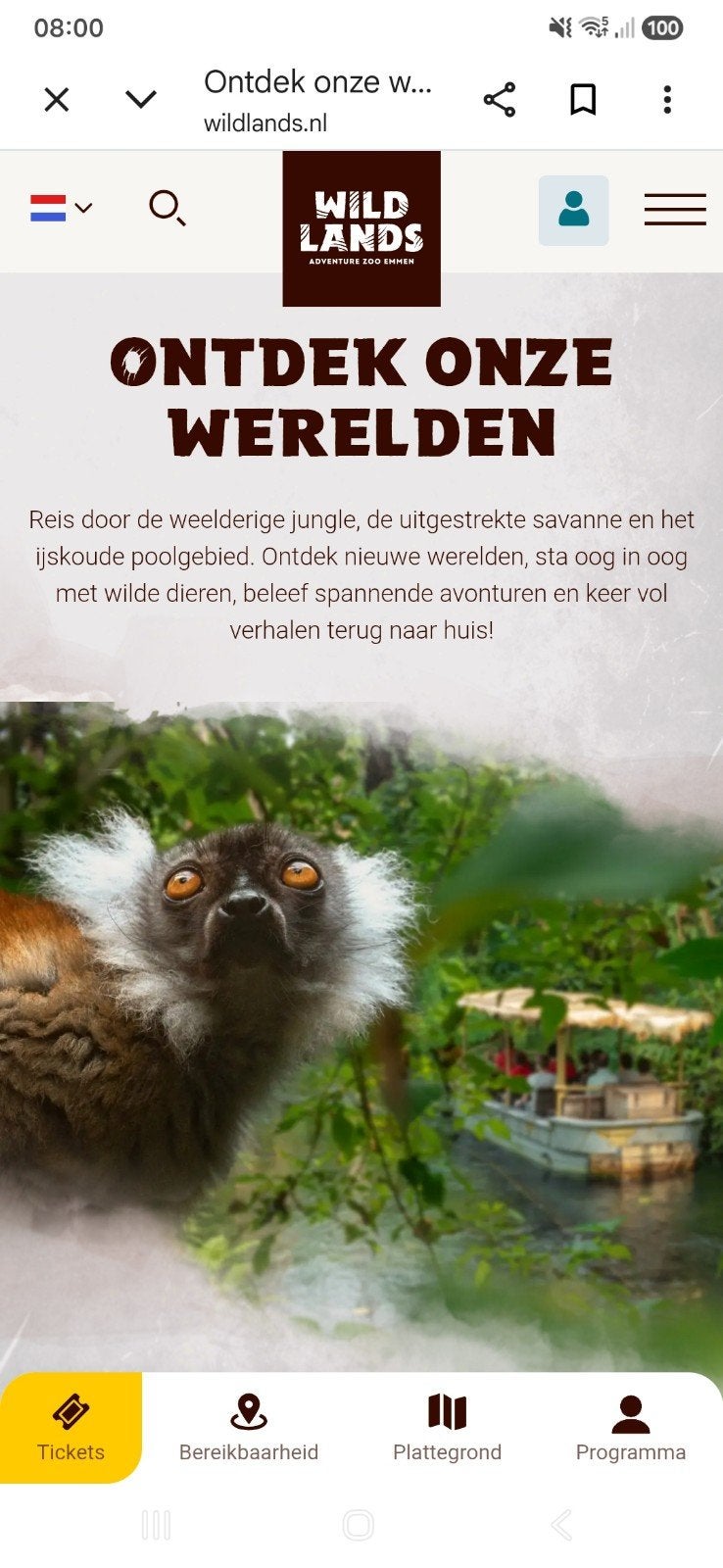 entree tickets 19 sept. wildlands 20 euro, Tickets en Kaartjes