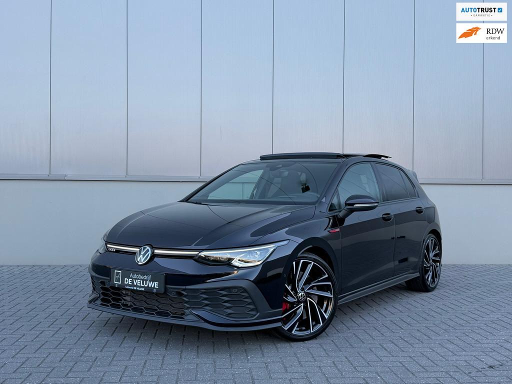 Volkswagen Golf 2.0 TSI GTI Clubsport Pano H&K HUD Nürburgr, Automatische klimaatregeling, Gebruikt, Zwart, 4 cilinders