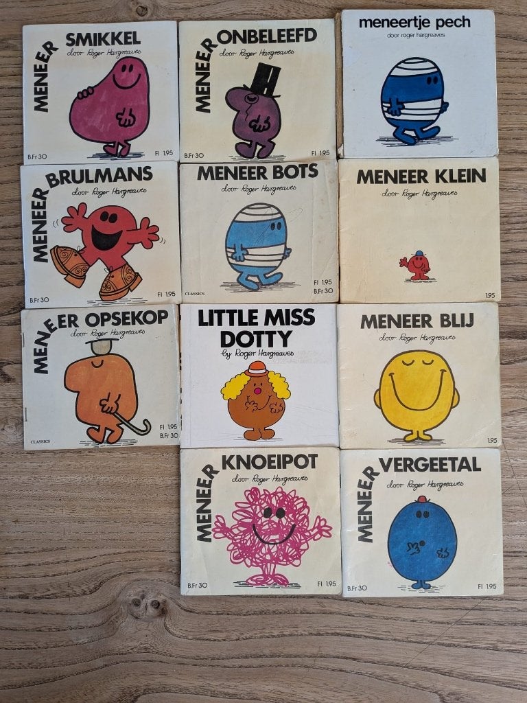 Meneertjes en mevrouwtjes boeken, Ophalen of Verzenden, Gelezen