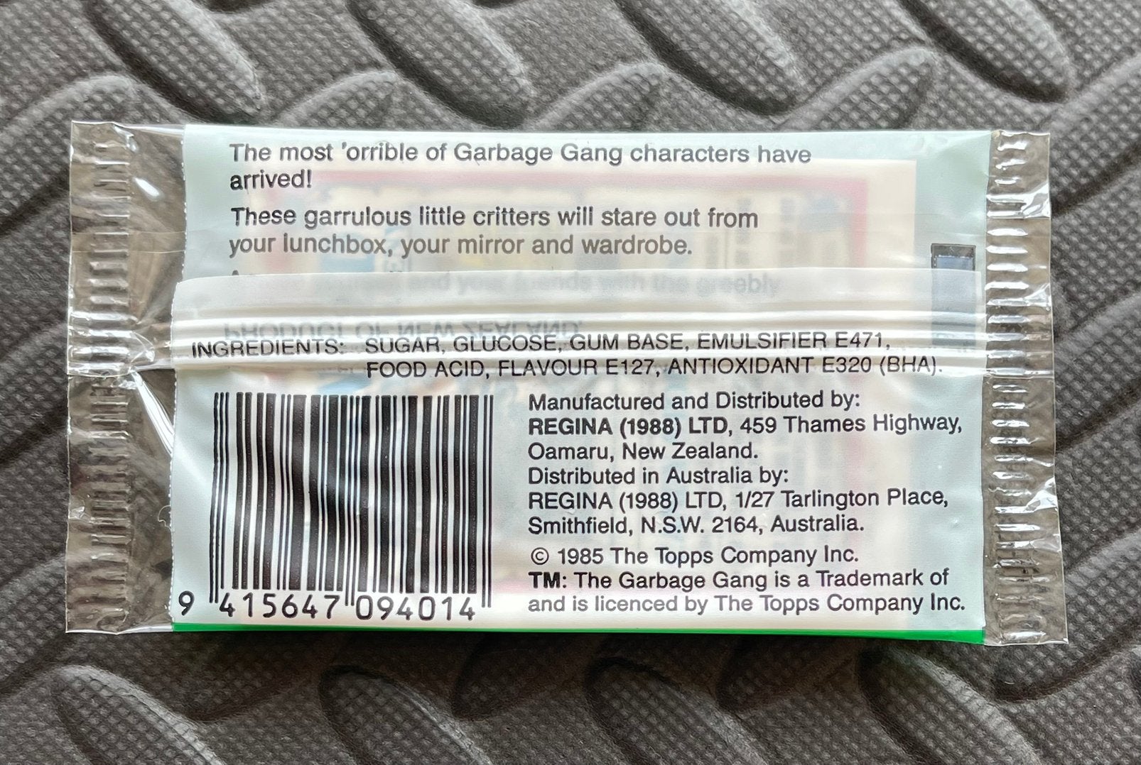 The Garbage Gang | 3rd Series NZ | Geseald Pakje, Ophalen of Verzenden, Zo goed als nieuw, Meerdere stickers