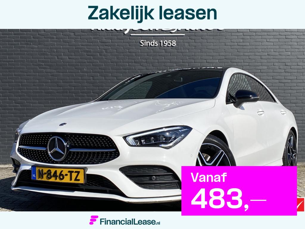 Mercedes-Benz CLA 200 Business Solution AMG AUT. | 1e eigena, Gebruikt, 4 cilinders, Wit, Origineel Nederlands
