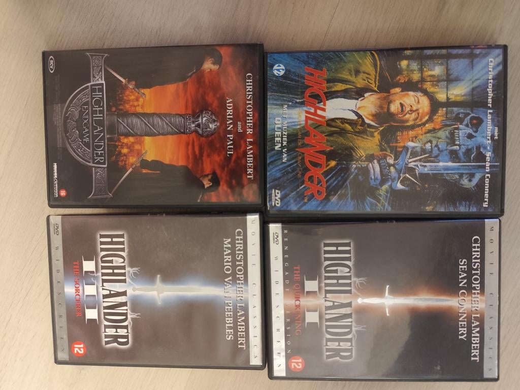 Alle Highlander films, Ophalen of Verzenden