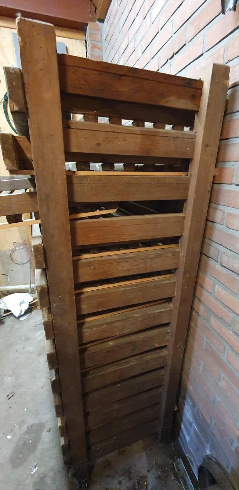 Appel bewaarkast, Ophalen, Minder dan 3 meter, Hout, 1 tot 2 meter