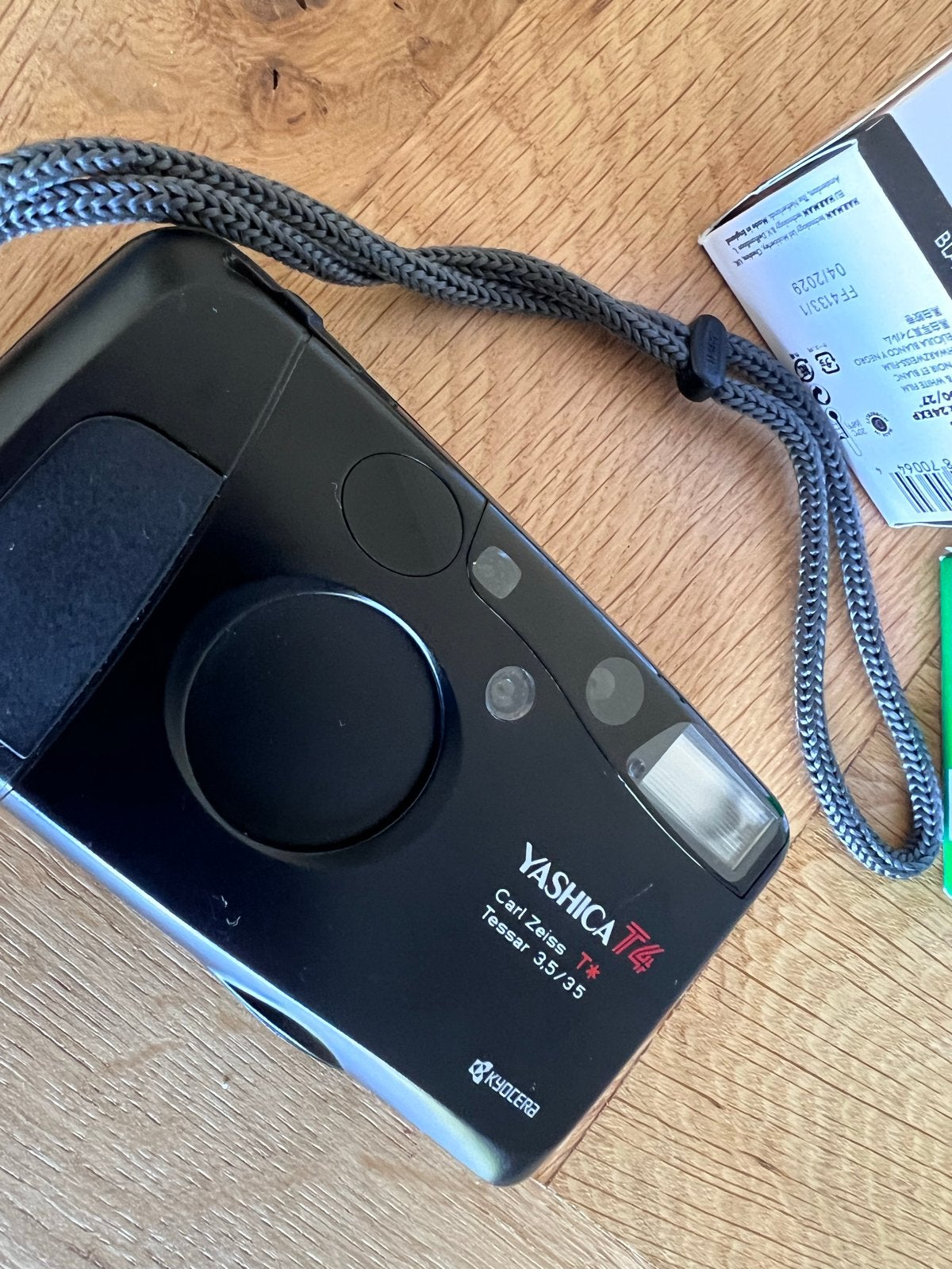 Yashica T4  |  analoge camera, Ophalen, Gebruikt, Compact, Overige Merken