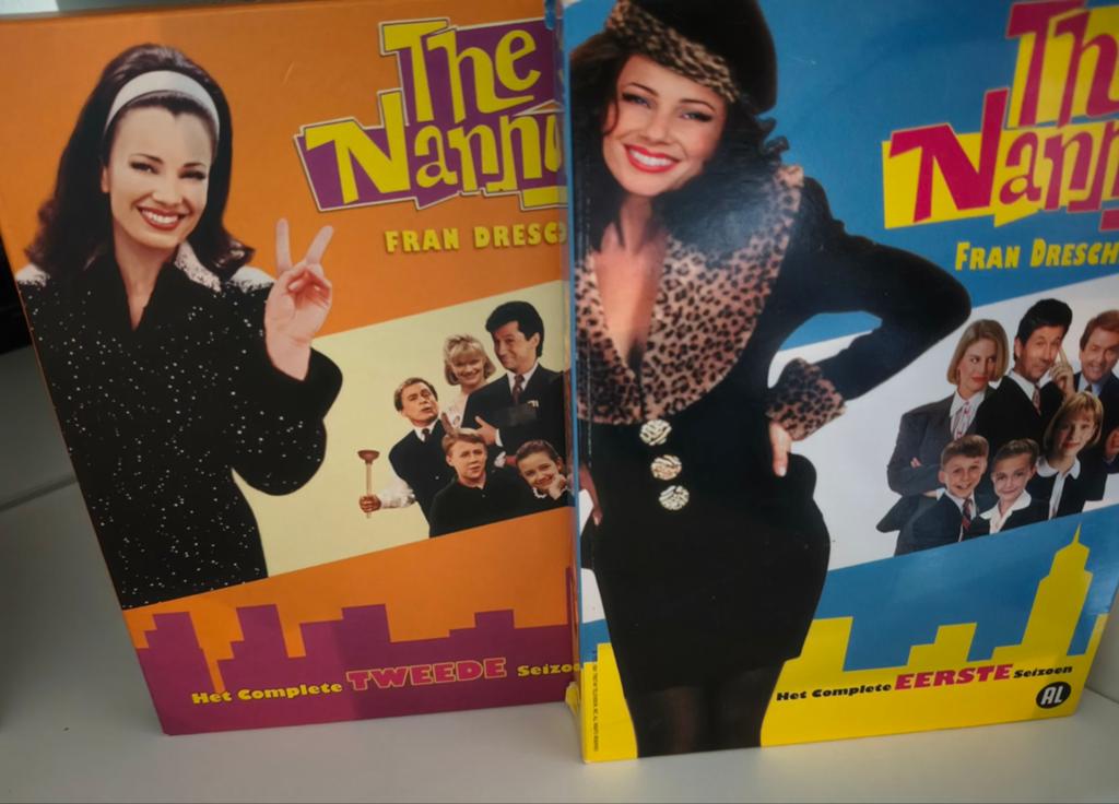 The Nanny - Seizoen 1 + Seizoen 2 NL uitgaven, Ophalen, Zo goed als nieuw, Komedie