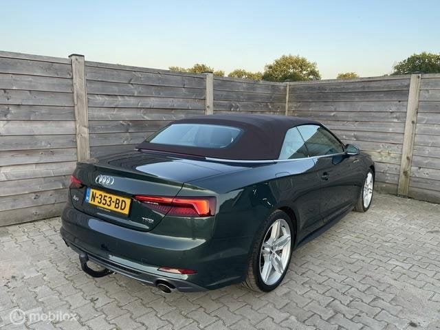 Audi A5 Cabriolet 2.0TFSI Design ProLine Plus S-Line Carplay, Auto's, Dealer onderhouden, Gebruikt, Euro 6, 4 stoelen