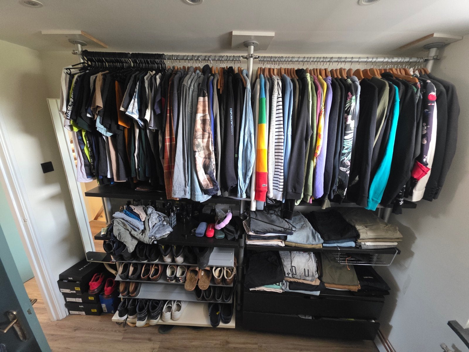 Ikea Stolmen Inloopkast, Ophalen, Gebruikt, 200 cm of meer, Metaal