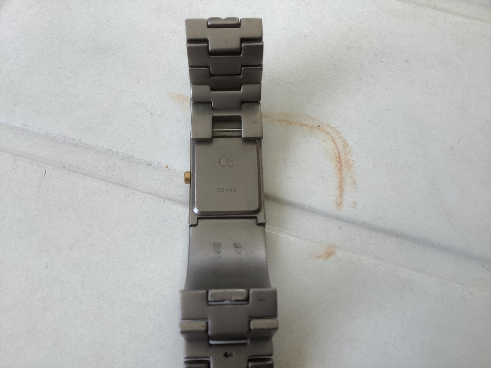 Jacob jensen Dames Horloge Titanium met Goud versiersel ., Overige merken, Overige materialen, Polshorloge, Overige materialen