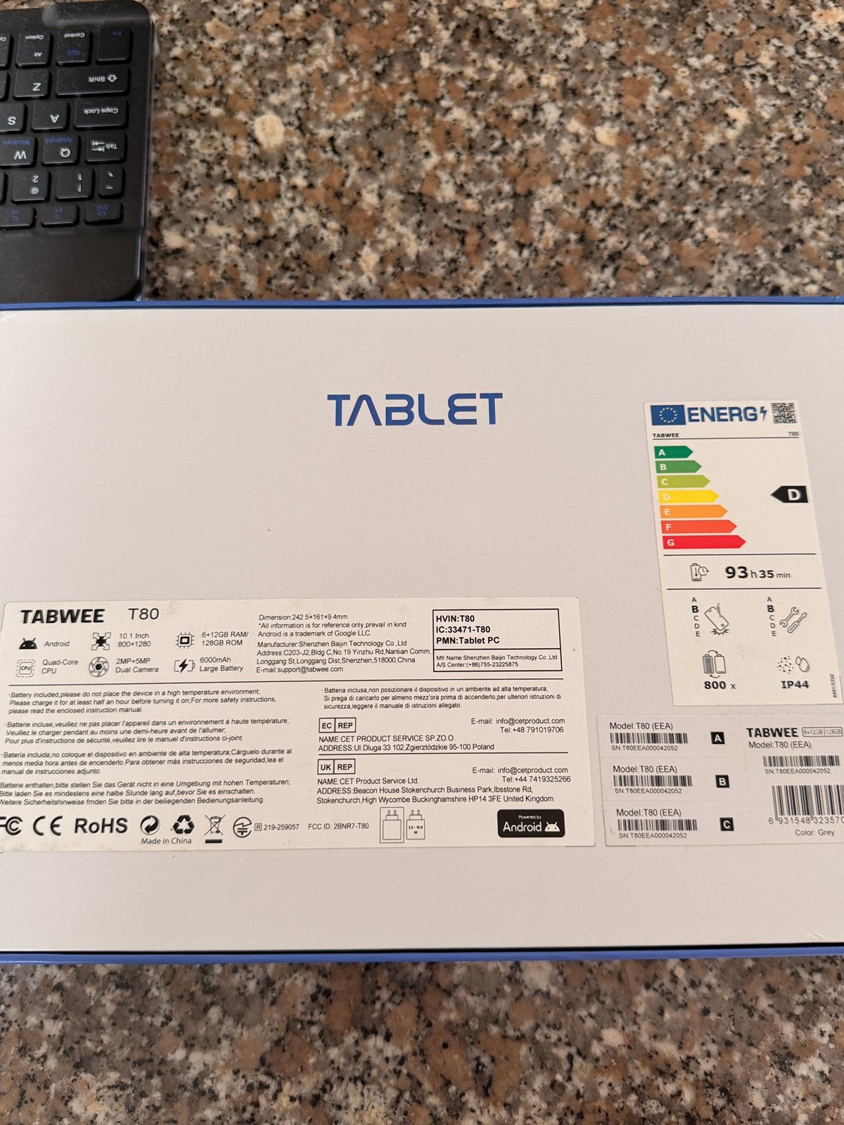 TABLET ! ️, Ophalen, Zo goed als nieuw, 10 inch, 64 GB