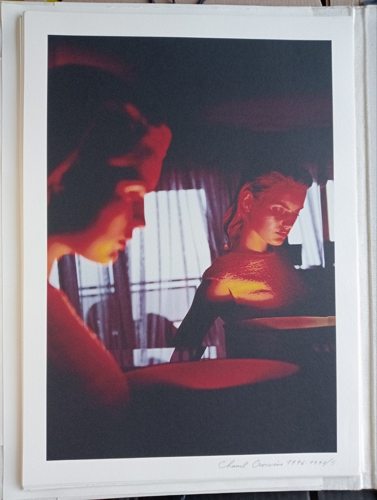 Fotolitho Guinevere van Seenus 1996, Ophalen of Verzenden, 1980 tot heden, Zo goed als nieuw, Overige onderwerpen
