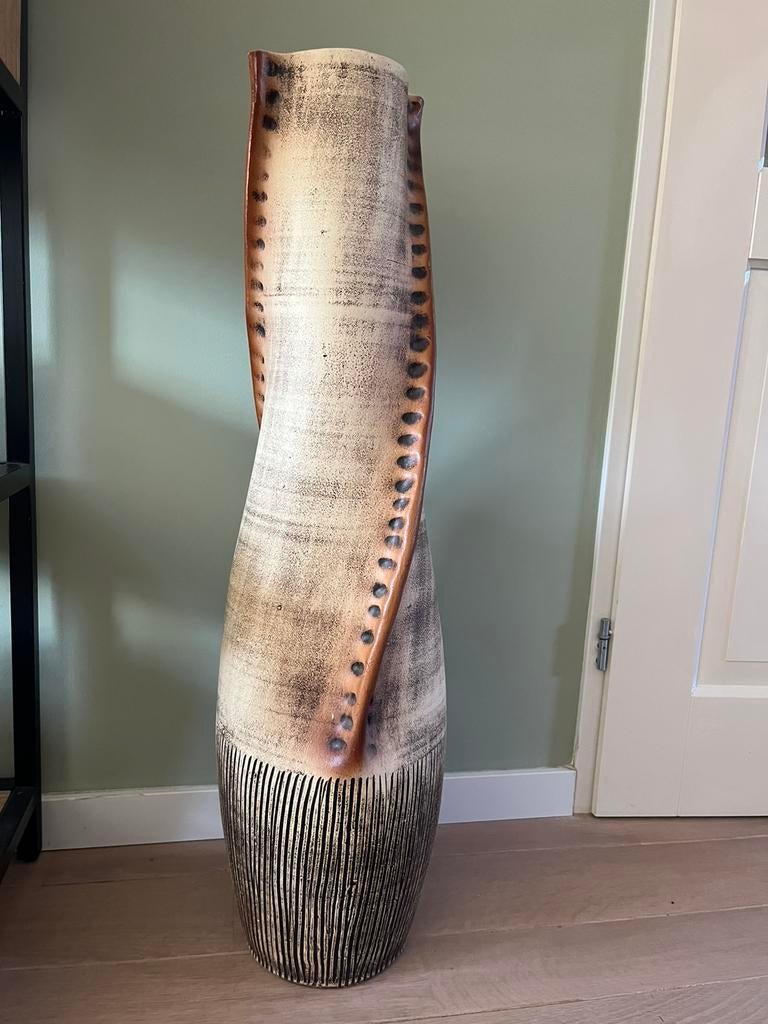 Mooie vaas, Ophalen, Overige kleuren, 75 cm of meer, Glas
