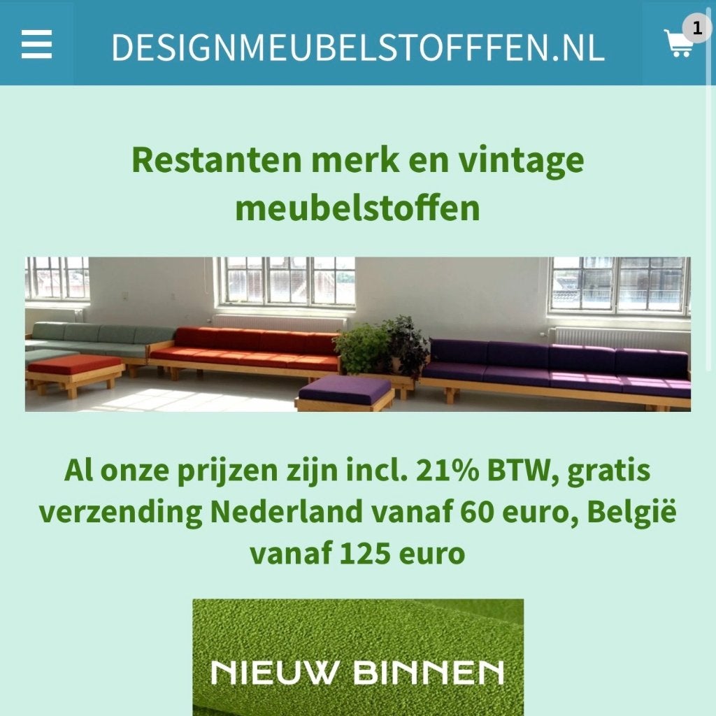 Meubelstoffen topmerken restanten, Wol, 120 cm of meer, Nieuw, Ophalen of Verzenden