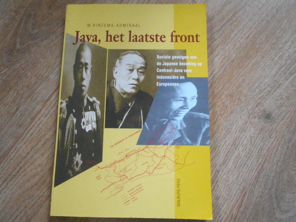 W. Rinzema -Admiraal Java, het laatste front, Ophalen of Verzenden, Tweede Wereldoorlog, Zo goed als nieuw, Overige onderwerpen