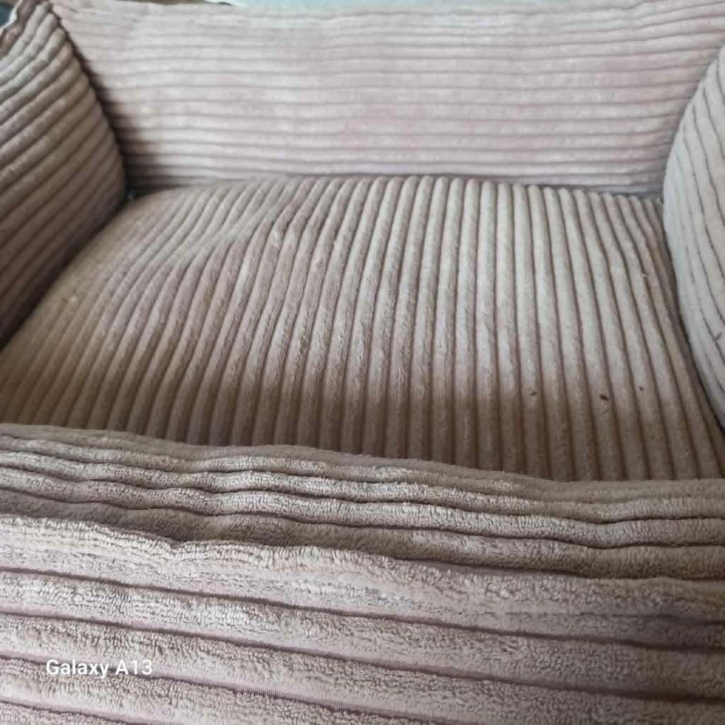 Hondenmand roze rib - Designed by Lotte, Ophalen, Zo goed als nieuw, Stof