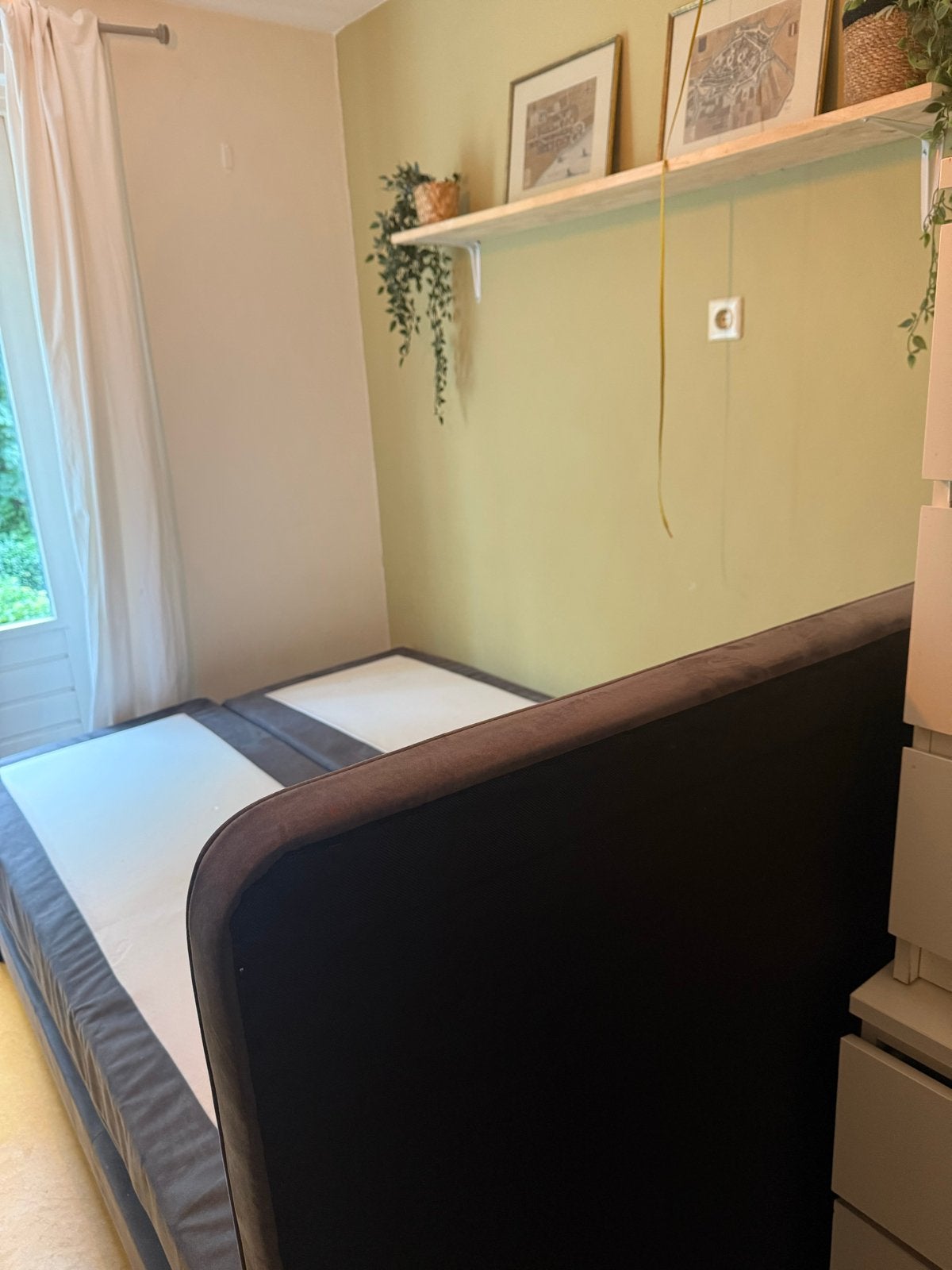 SWISS SENSE bed 140x200 verstelbaar (zonder afstandsbedienin, Ophalen, Tweepersoons, 140 cm, 200 cm
