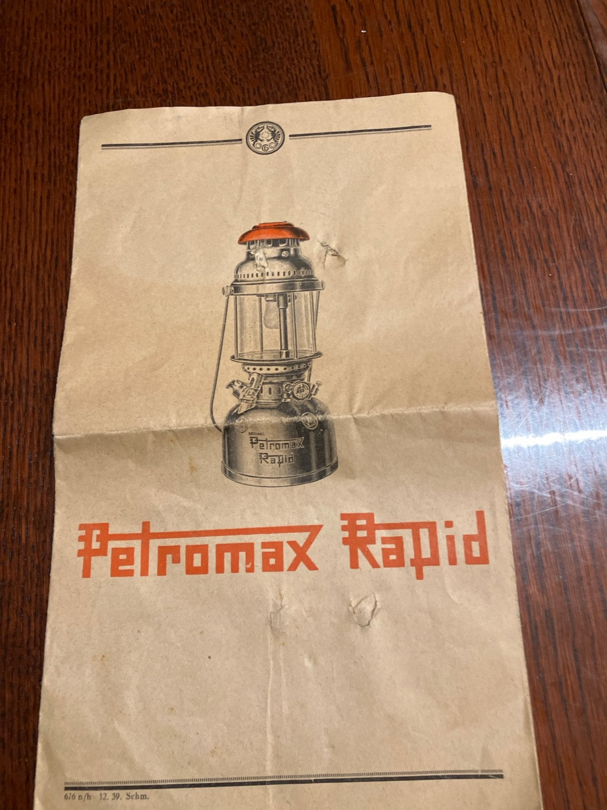 Petromax Rapid Petroleumlamp Onderdelen & Accessoires, Ophalen of Verzenden