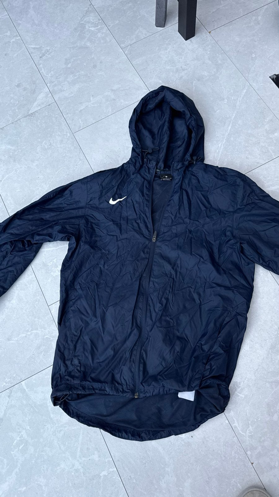 Nike jas, Ophalen of Verzenden, Gedragen, Maat 46 (S) of kleiner, Blauw